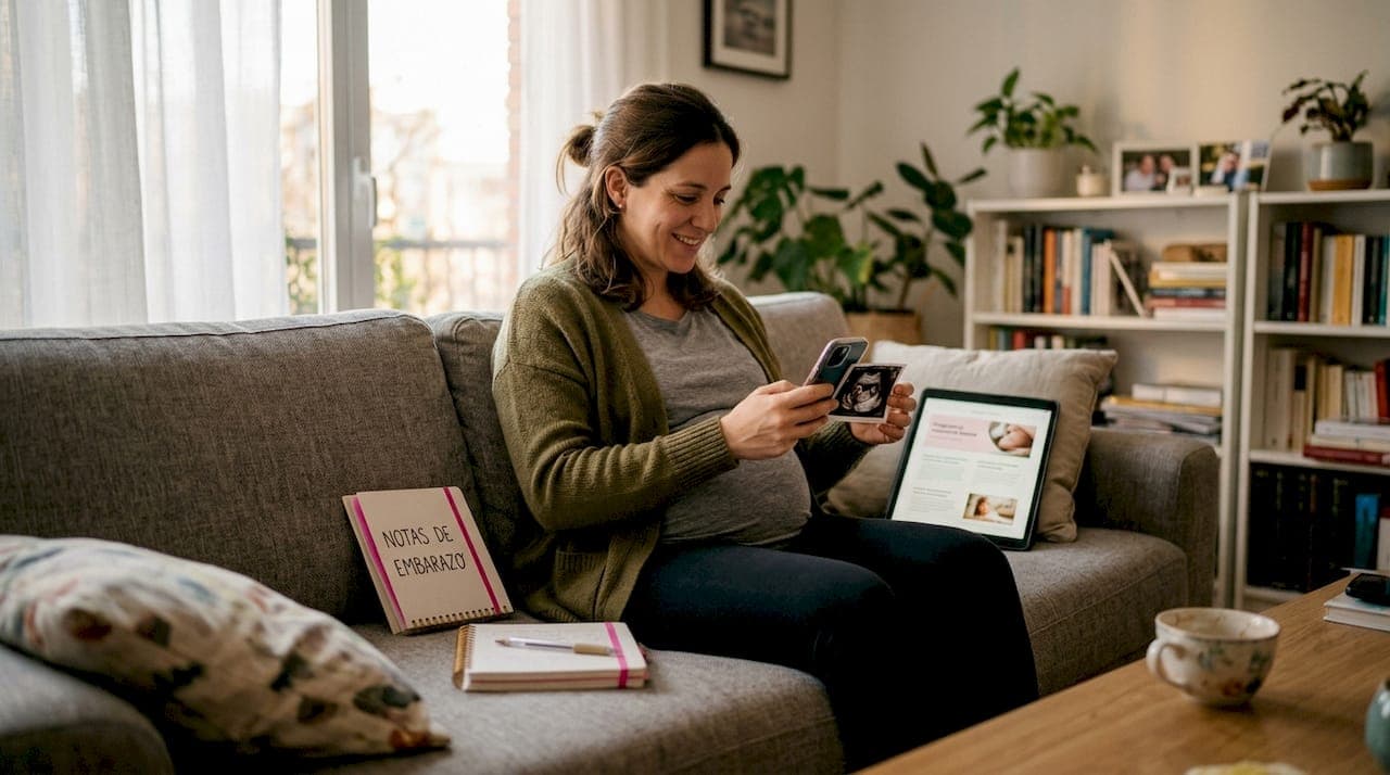 Cómo compartir imágenes de ultrasonido segura y emotivamente