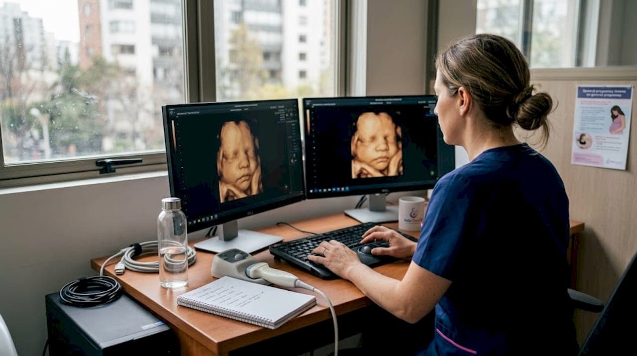 Ejemplos de imágenes 8K prenatal: recuerdos hiperrealistas
