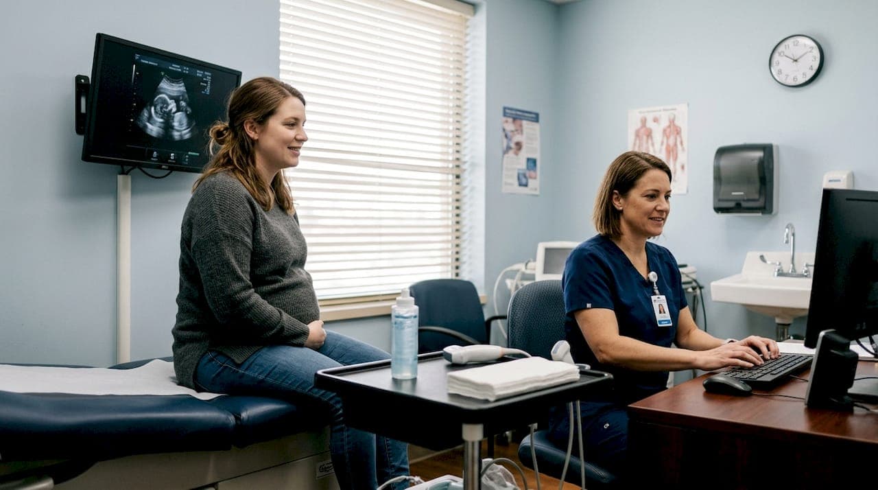 Ultrasound scan locations: 5 types for prenatal bonding