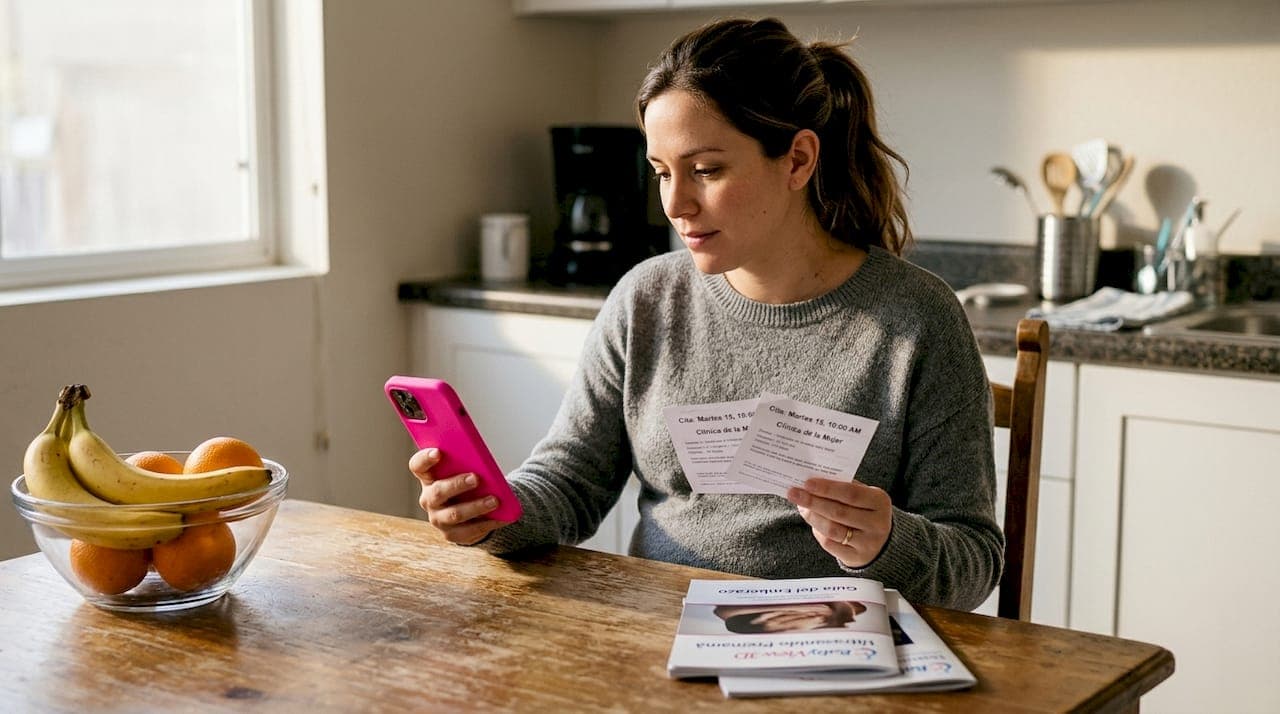 Checklist esencial para reservar tu ultrasonido 3D/4D emocional