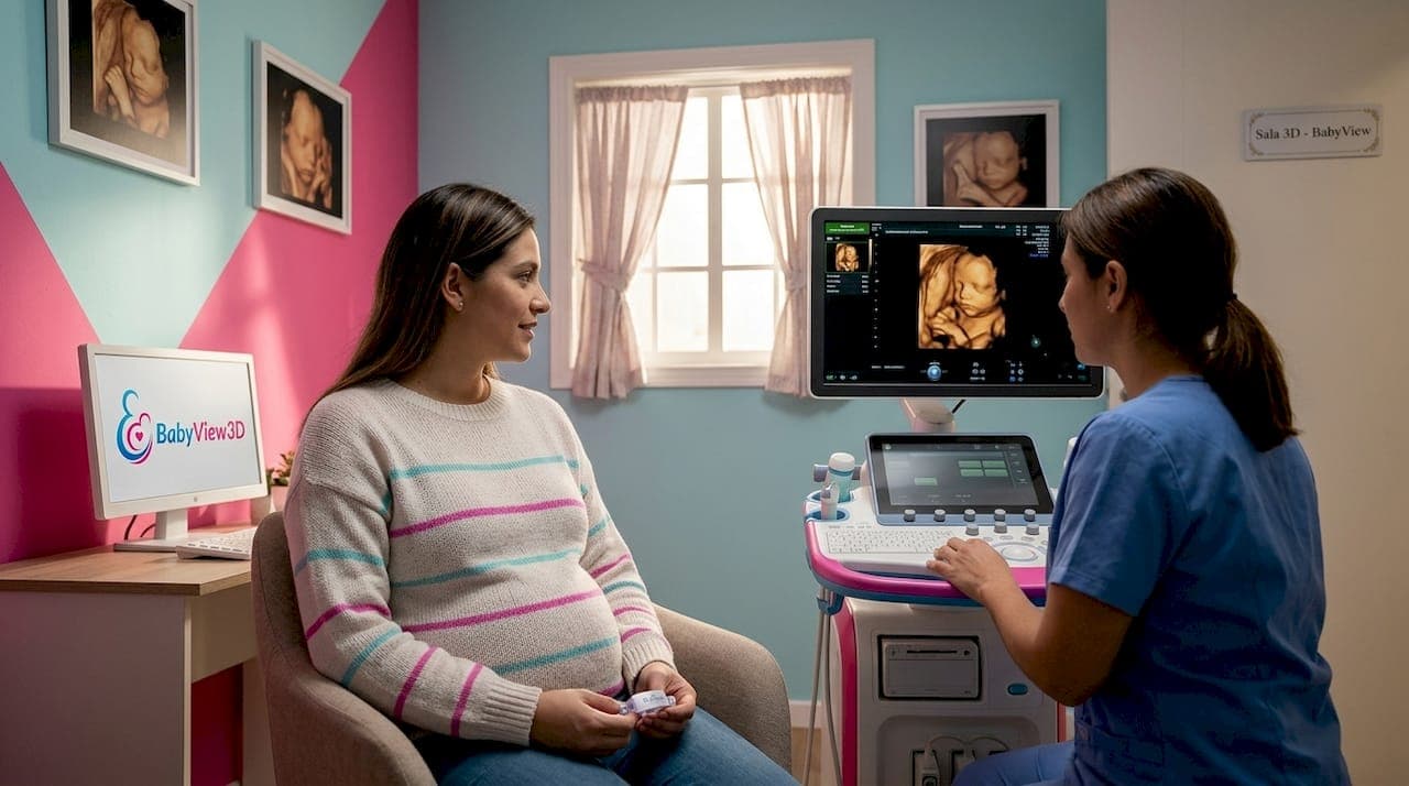 Cómo influye la luz en ecografía 3D: guía para madres