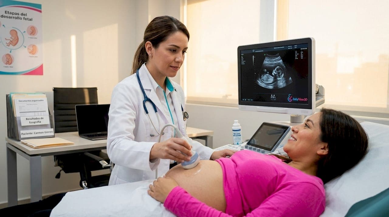 Proceso de seguimiento prenatal con imágenes: guía 2026