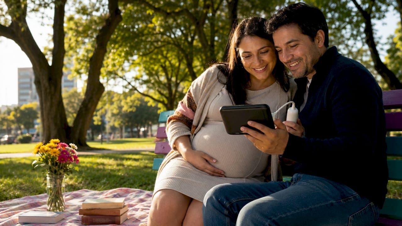 Explaining Ultrasound Facial Detail for Expectant Parents