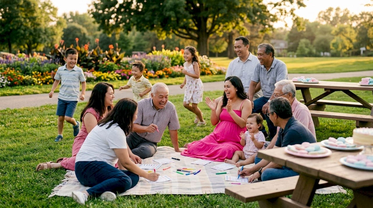 Family Baby Gender Reveal Games for Unforgettable Parties