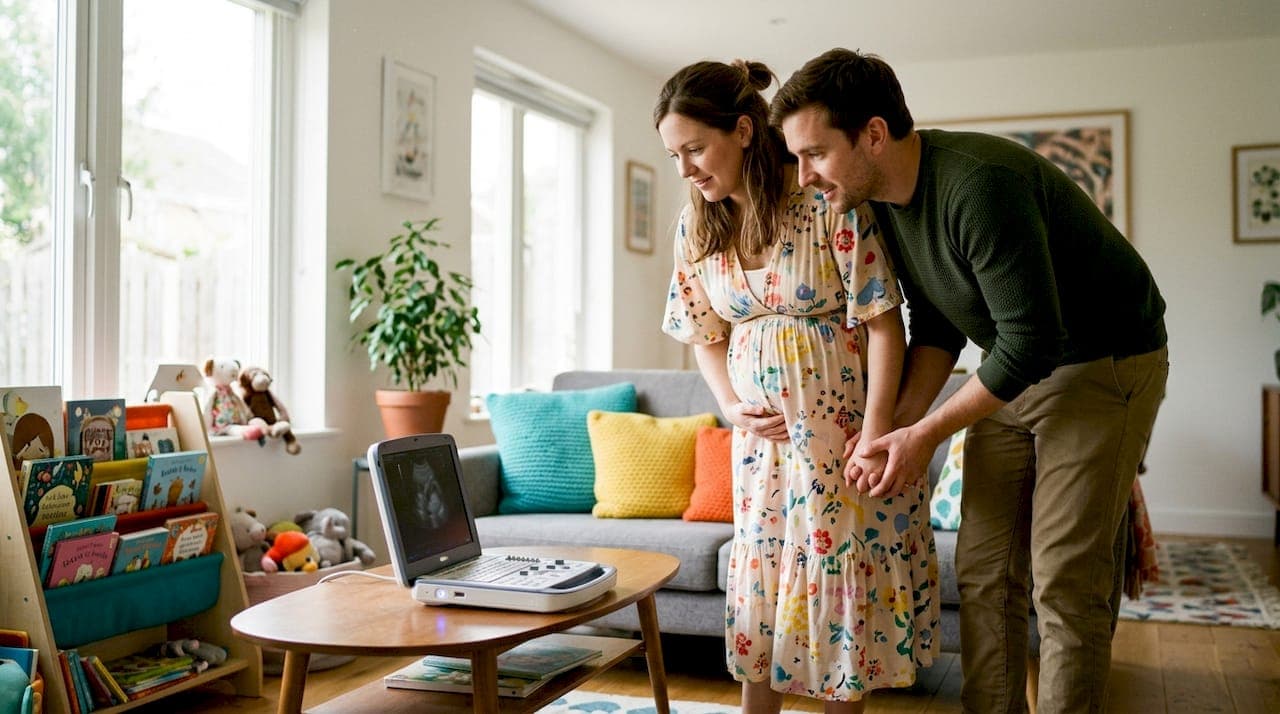 What Is a First Prenatal Ultrasound Like for Parents